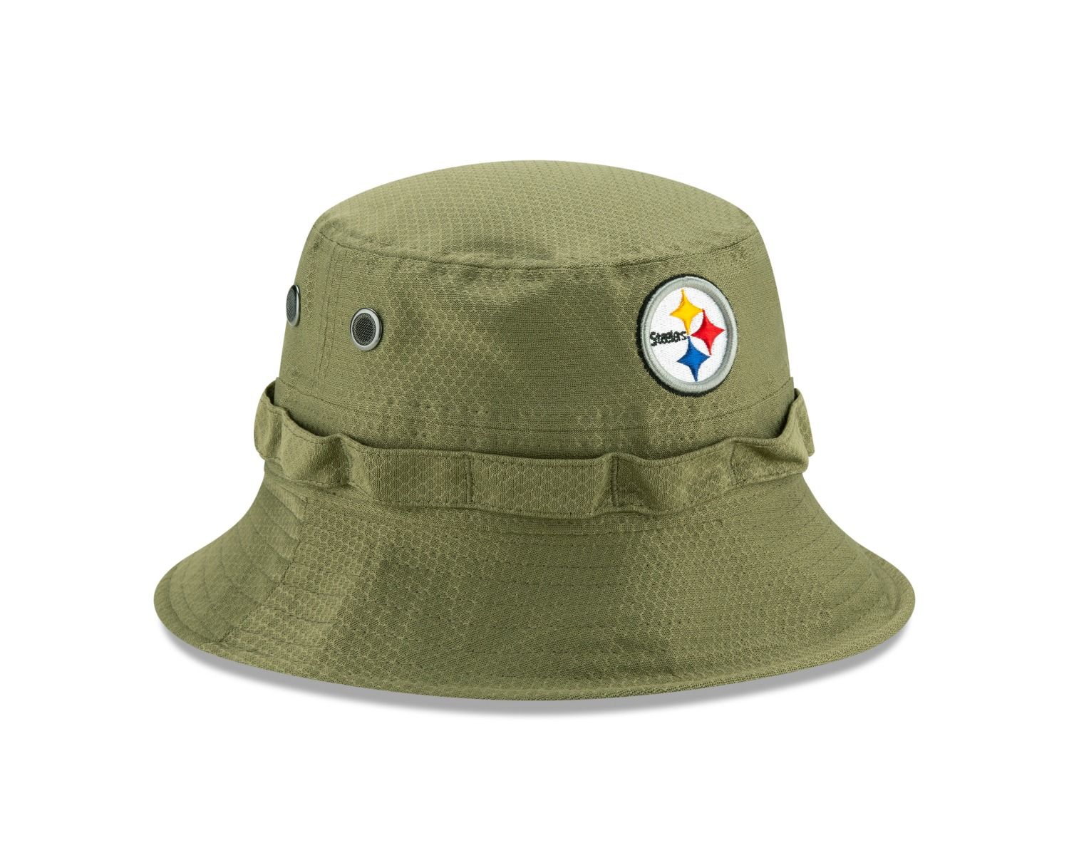 Pittsburgh Steelers New Era Salute to Service Sideline Bucket Hat
