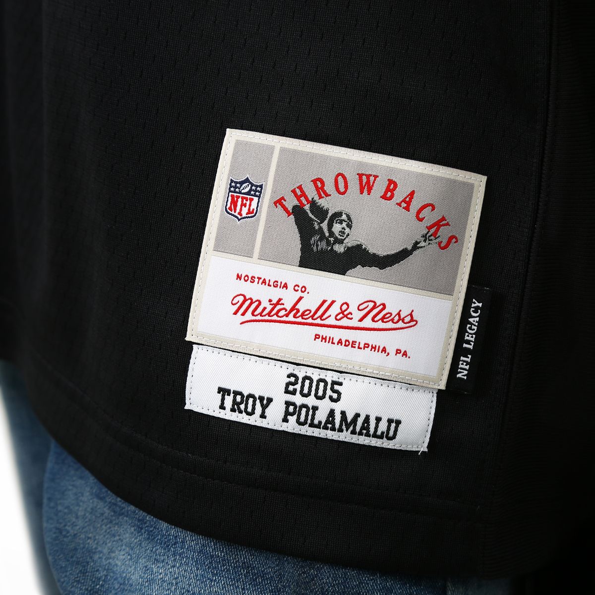 Troy Polamalu #43 Mitchell & Ness Limited/Replica Home Jersey 3 Troy Polamalu #43 Mitchell & Ness Limited/Replica Home Jersey