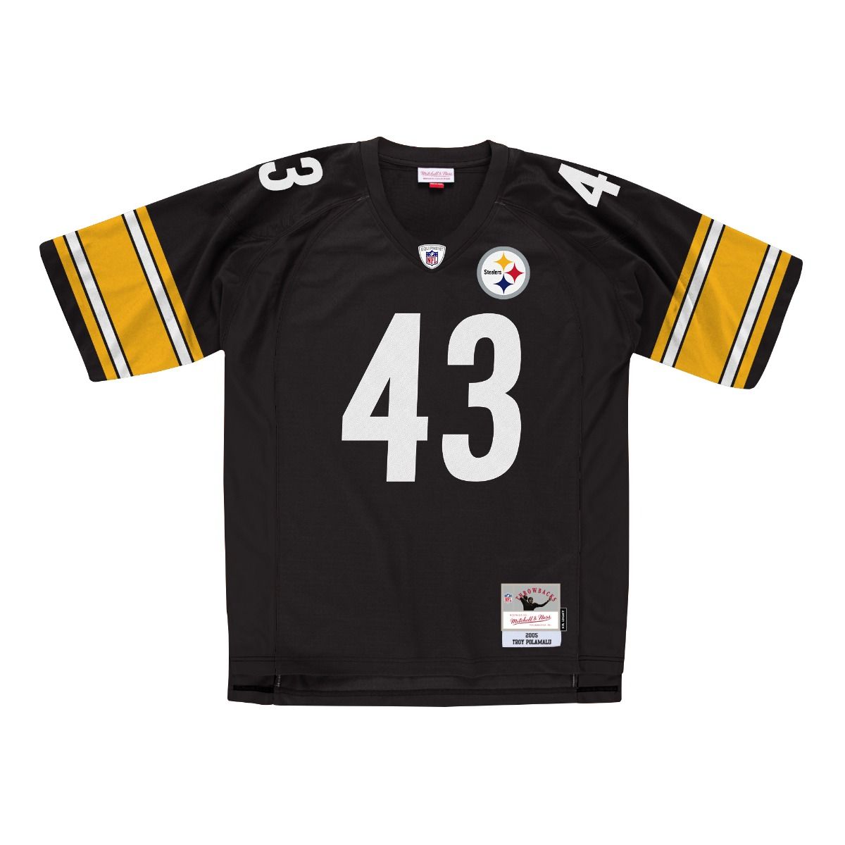 Troy Polamalu #43 Mitchell & Ness Limited/Replica Home Jersey 5 Troy Polamalu #43 Mitchell & Ness Limited/Replica Home Jersey