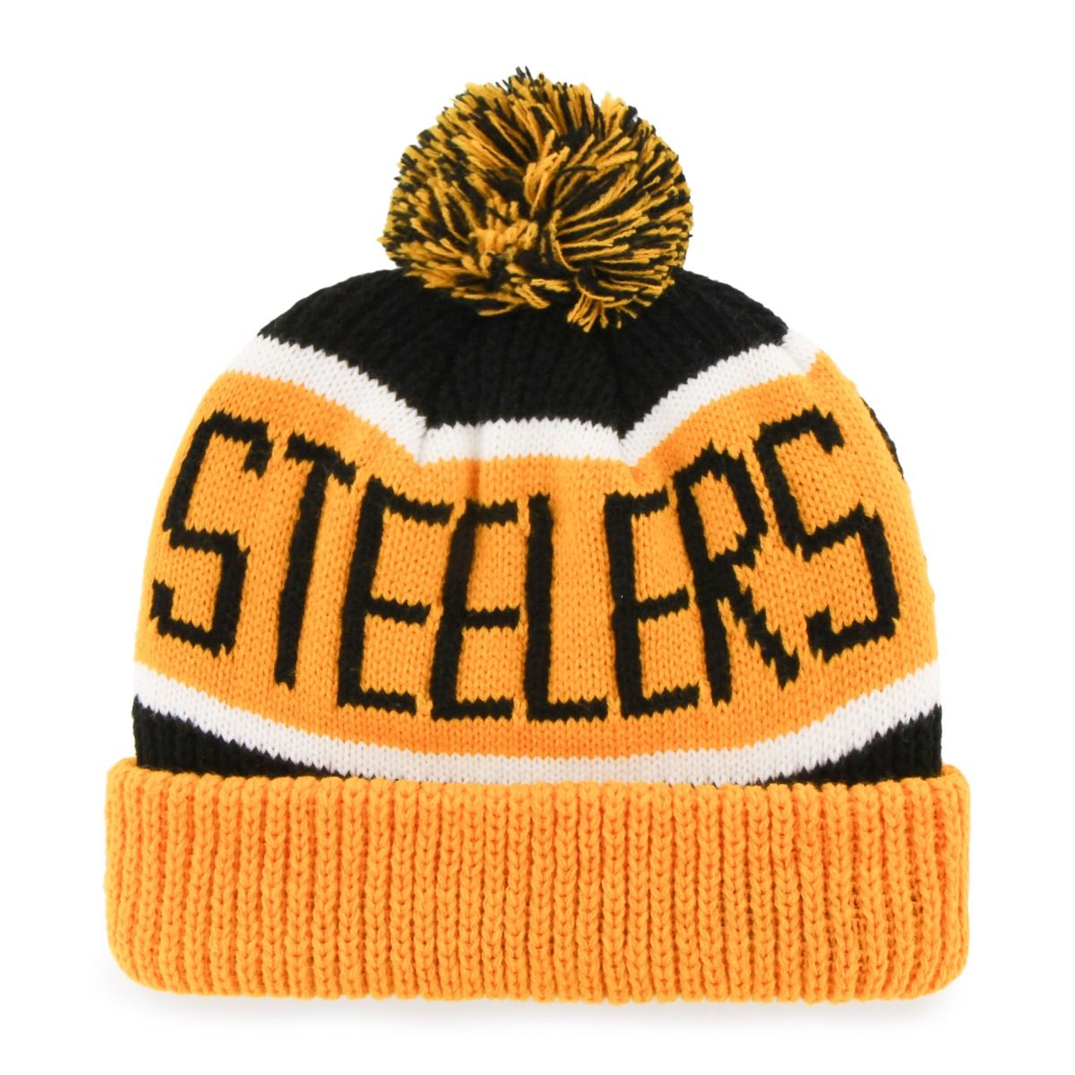 Pittsburgh Steelers '47 Calgary Black & Gold Knit Hat