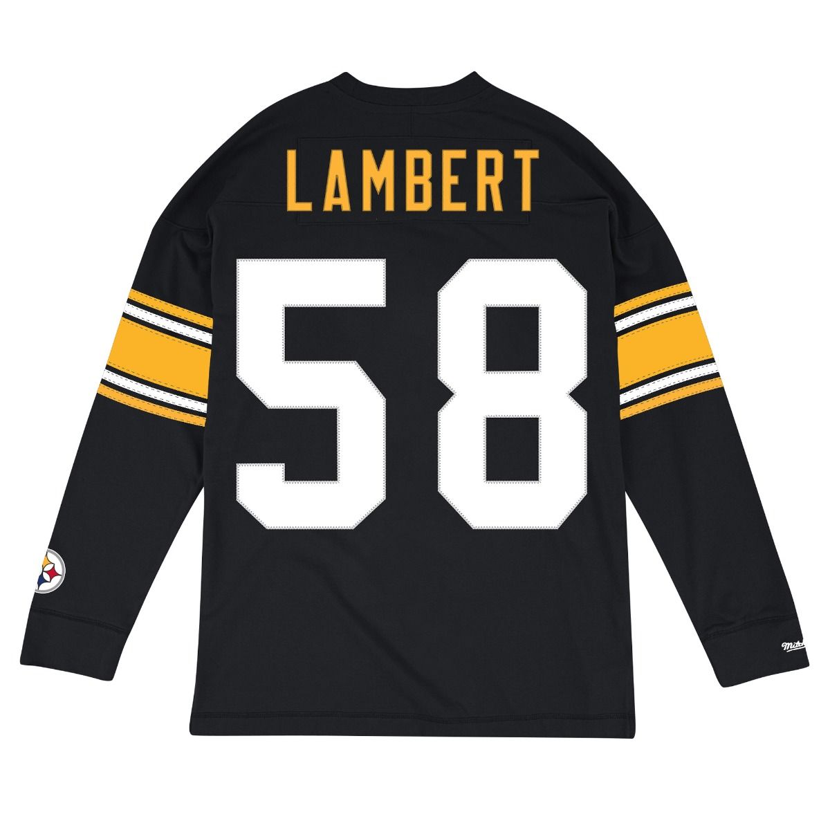 #58 Jack Lambert Mitchell & Ness Long Sleeve Player Top