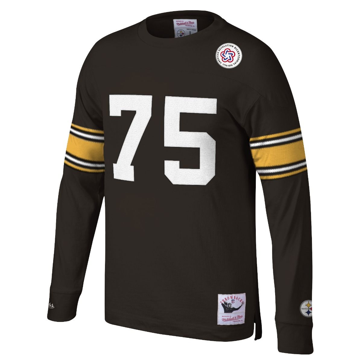 #75 Joe Greene Mitchell & Ness Long Sleeve Player Top