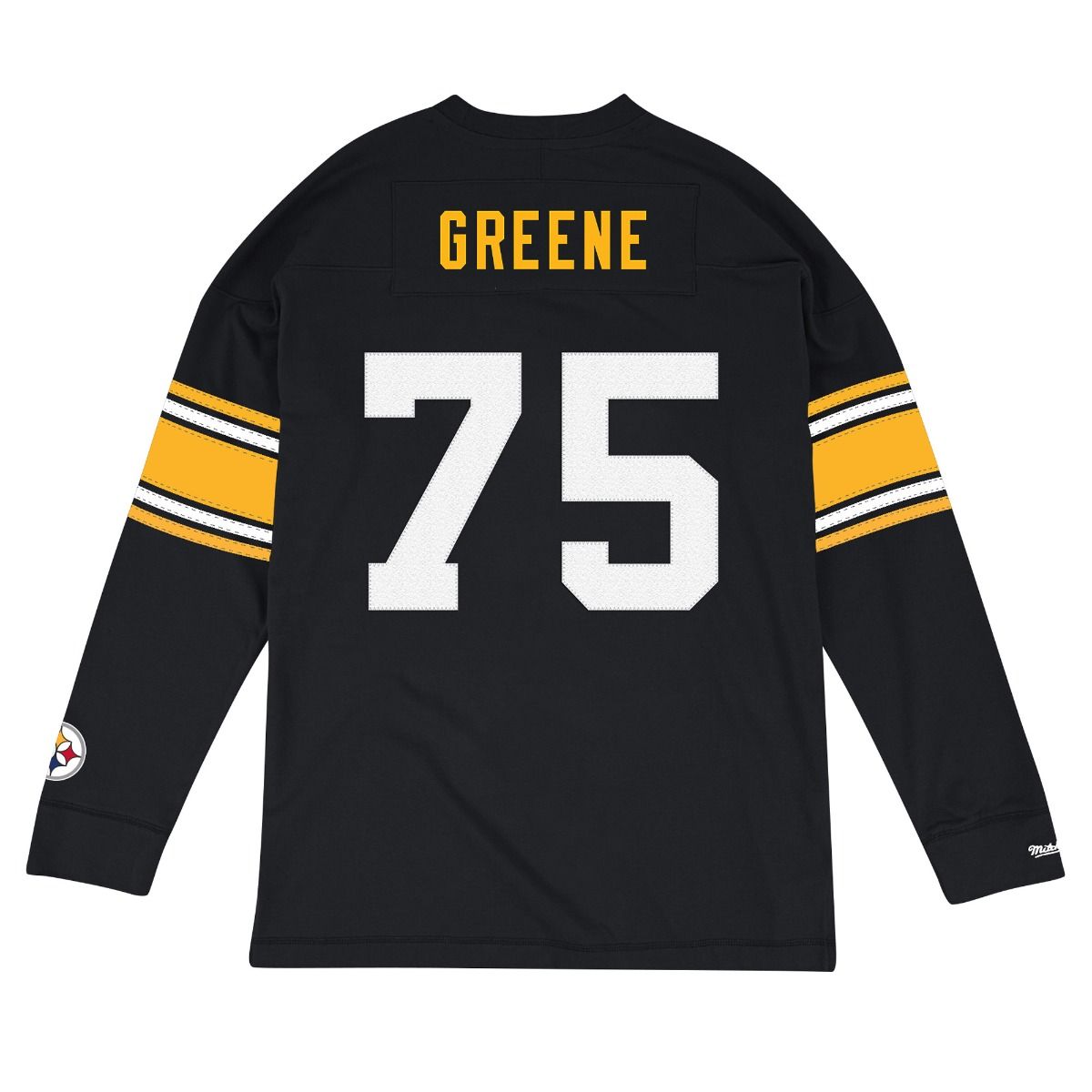 #75 Joe Greene Mitchell & Ness Long Sleeve Player Top 3 #75 Joe Greene Mitchell & Ness Long Sleeve Player Top