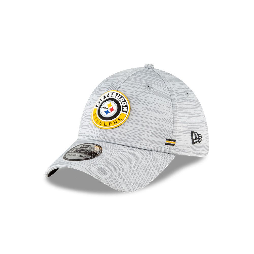 Pittsburgh Steelers New Era 39THIRTY 2020 Sideline Hat