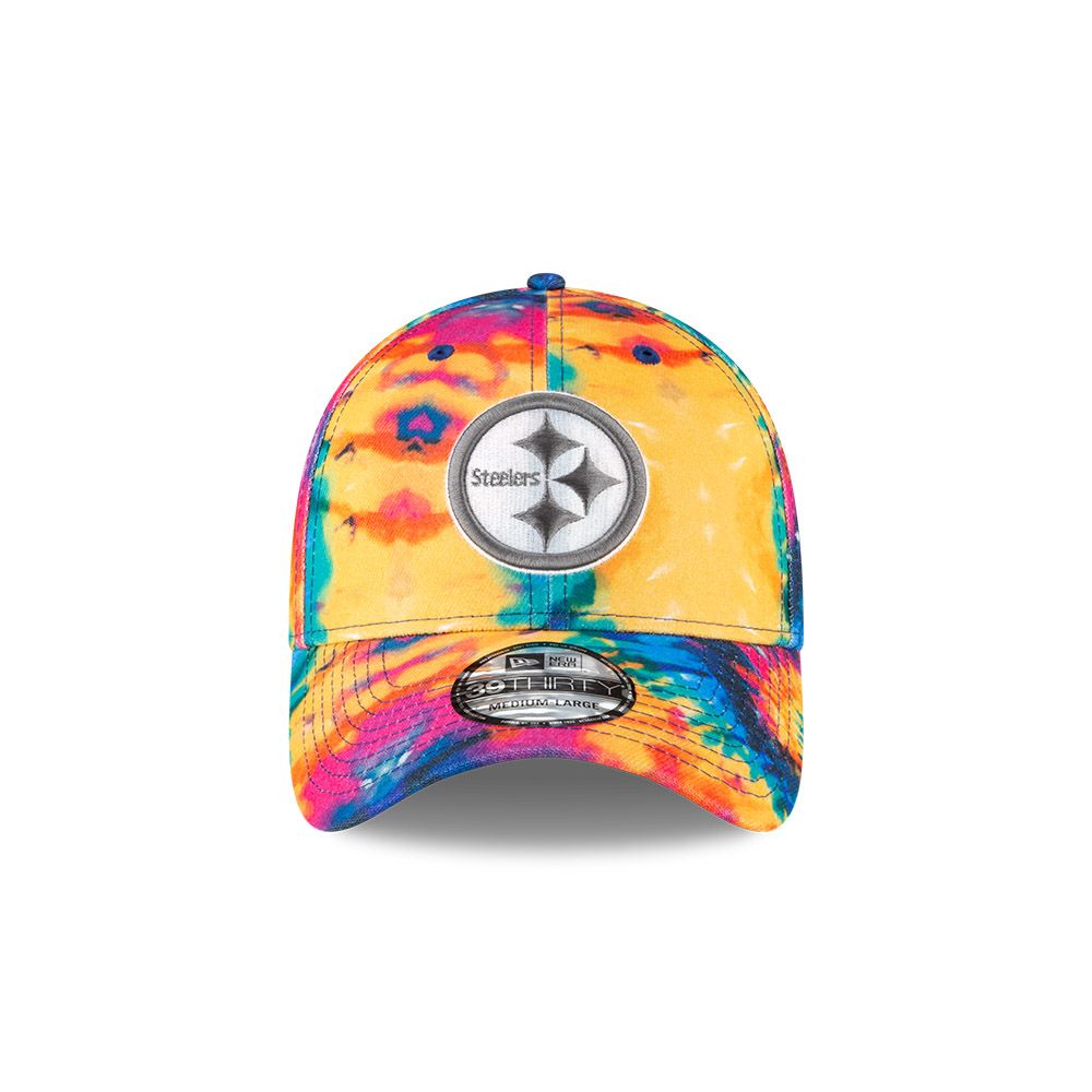 Pittsburgh Steelers New Era 39THIRTY Crucial Catch Sideline Hat