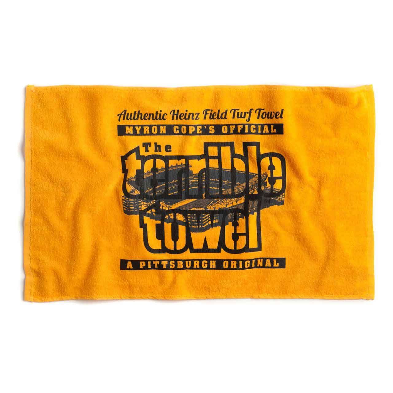 EXCLUSIVE Pittsburgh Steelers Heinz Field Terrible Turf Towel