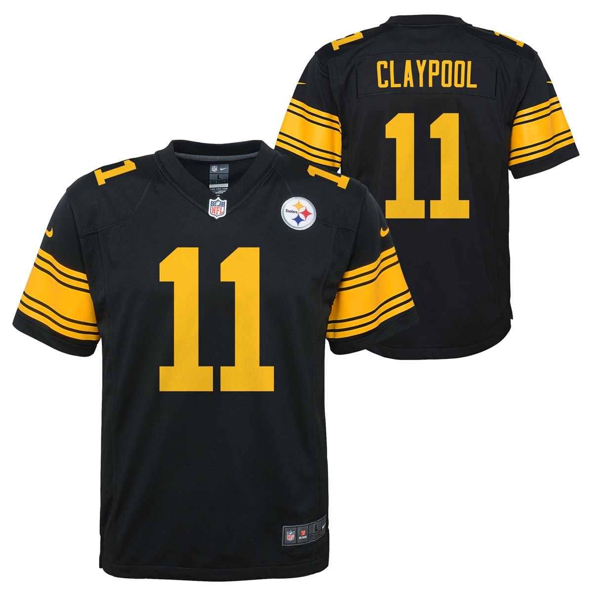 Chase Claypool #11 Youth Nike Replica Color Rush Jersey 3 Chase Claypool #11 Youth Nike Replica Color Rush Jersey