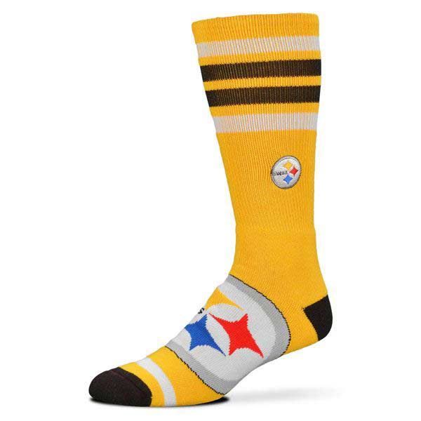 Pittsburgh Steelers 4 Big Stripes Socks