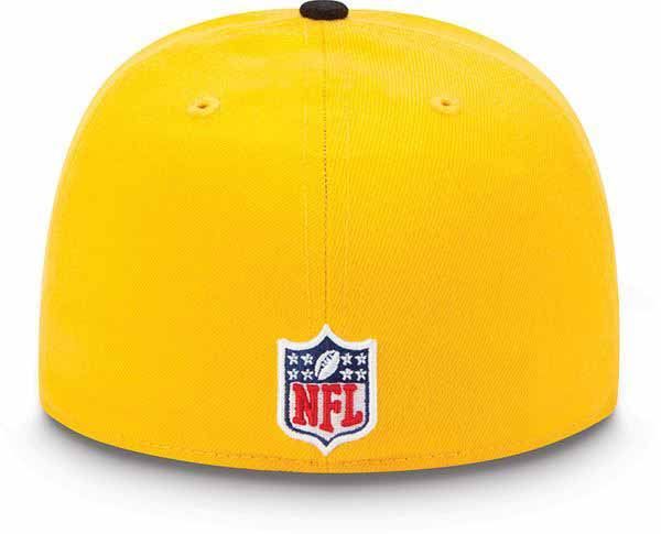 Pittsburgh Steelers New Era Gold Classics 59FIFTY Fitted Sideline Hat