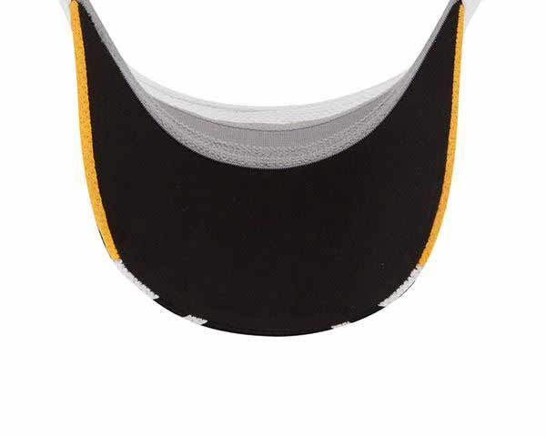 Pittsburgh Steelers New Era White Training Visor