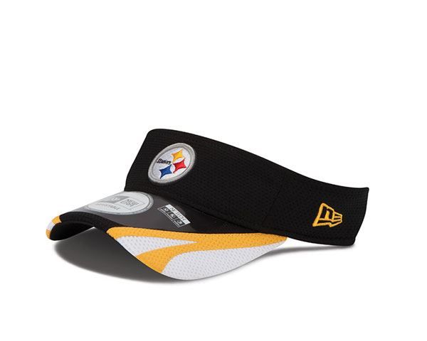 Pittsburgh Steelers New Era Training Cap Black Visor