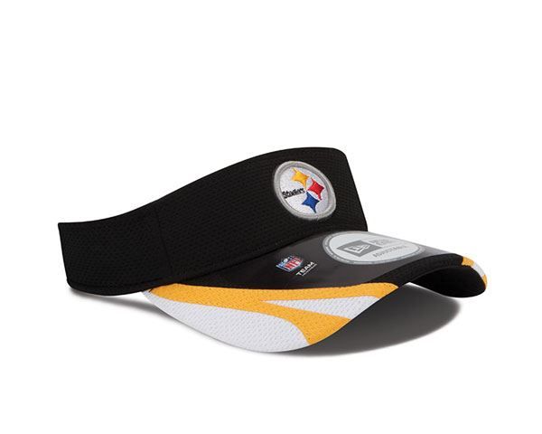 Pittsburgh Steelers New Era Training Cap Black Visor
