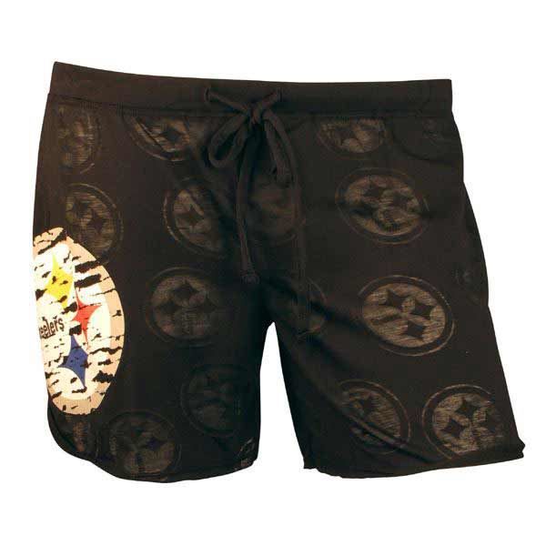Pittsburgh Steelers Women's Burnout Short