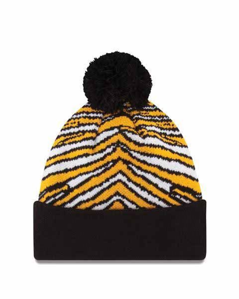 Pittsburgh Steelers New Era Zubaz Knit Hat