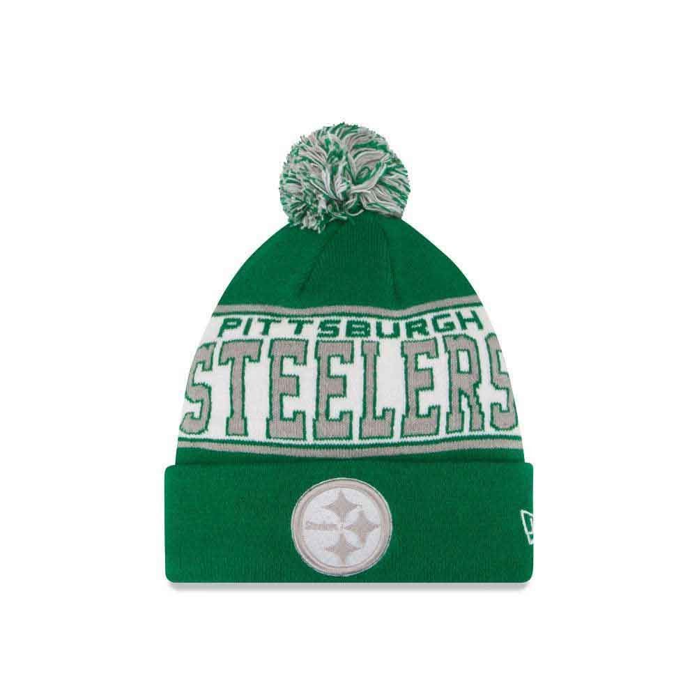 Pittsburgh Steelers New Era St. Patrick's Banded Knit Hat