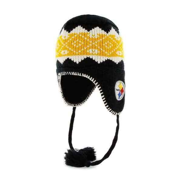 Pittsburgh Steelers '47 Arctic Sherpa Knit Hat