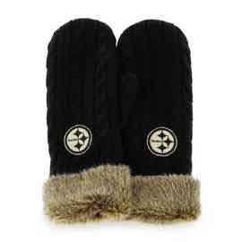 Pittsburgh Steelers Women's Showtime Mittens