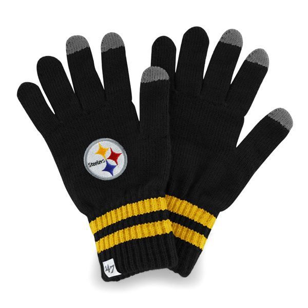 Pittsburgh Steelers Touch Tec Knit Gloves