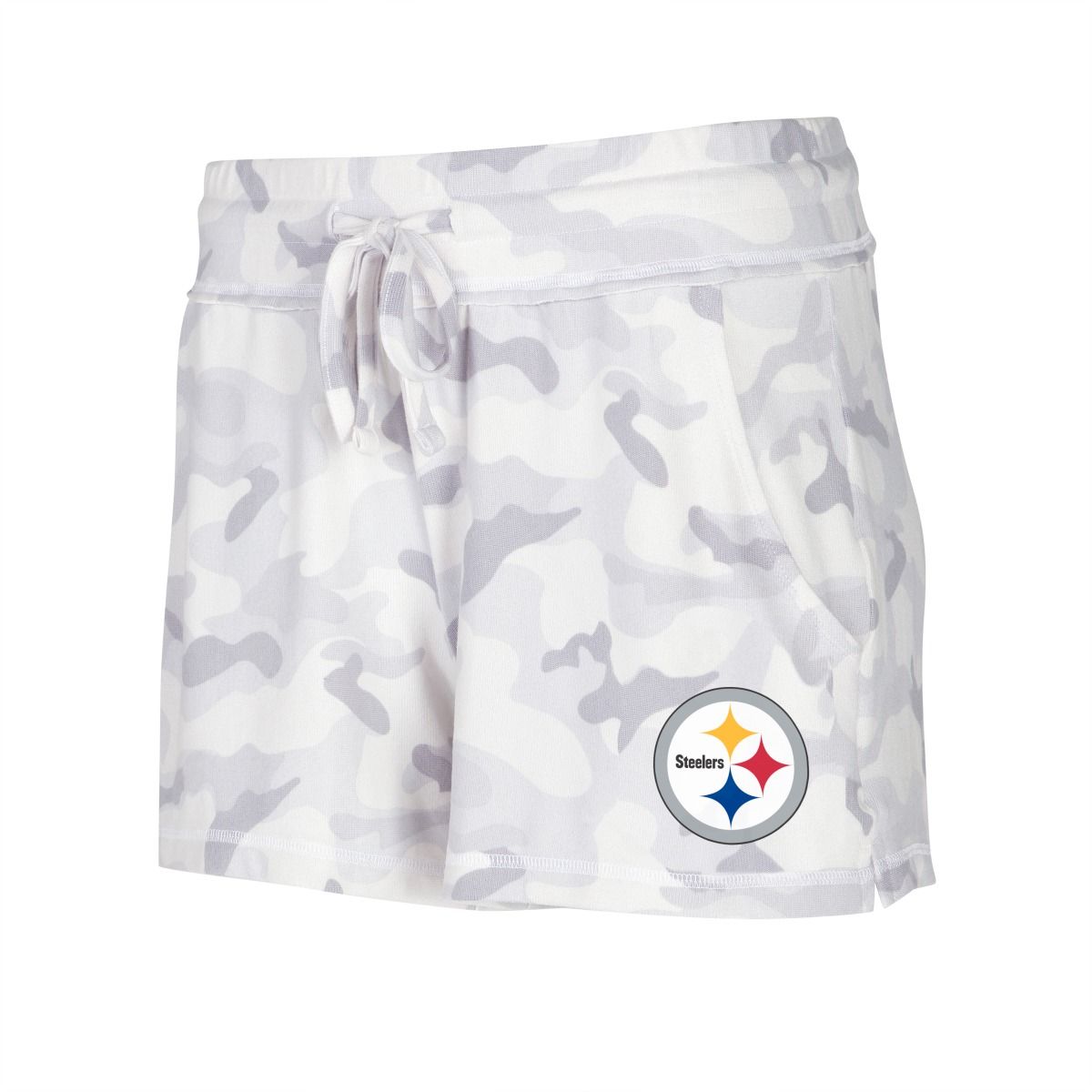Pittsburgh Steelers Women's Camo Lounge Short