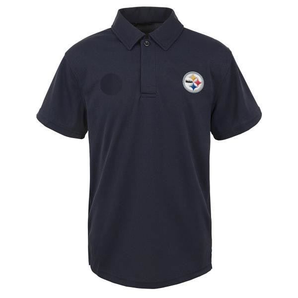 Pittsburgh Steelers Youth Black Polo