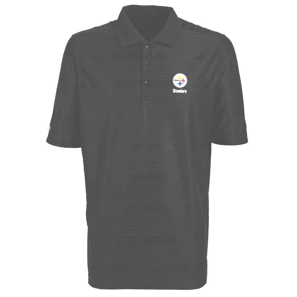 Pittsburgh Steelers Antigua Illusion Black Polo