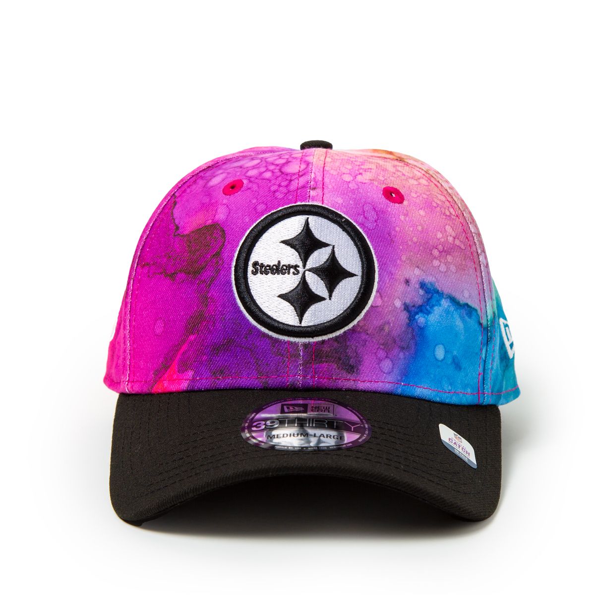 Pittsburgh Steelers New Era 39THIRTY Crucial Catch Player Sideline Hat 4 Pittsburgh Steelers New Era 39THIRTY Crucial Catch Player Sideline Hat